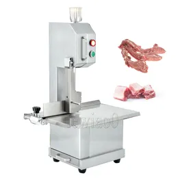Kommerzielle Desktop-Knochensägemaschine zum Schneiden von Rinder- und Schafknochen, gefrorenes Fleisch, Fischfleisch, elektrische Knochenschneidemaschine