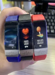 New T1S Smart Watch bracelet Women Men Kid Body Temperature Measure Blood Pressure Oxygen Heart Rate Monitor Health Smart Wristban2465997