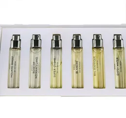 향수 12ml 세트 6pcs 럭셔리 향수 슈퍼 삼나무 고스트 Bal Dafrique Rossy Water Eau de Parfum Travel Spray 6 2869125