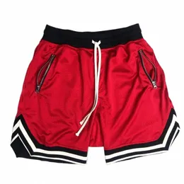 2022 Feuerrot Casual Basketball Shorts Gym Fitn Männer Kurze Jogger Shorts Training Bodybuilding Atmungsaktive Boardshorts Männlich 34ao #