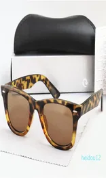 Luxury 54mm märkesdesign Solglasögon Vintage Pilot Sun Glasses Band Polariserade UV400 Men Eyewear Women Solglasögon Polaroid Lens4825485