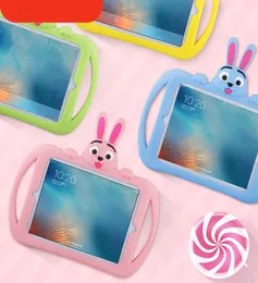 Capa de silicone dos desenhos animados para tablet pc casos protetores silicone mini12345 capa protetora 97 102 105 polegada silicone case2587932