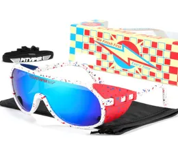 One Piece Solglasögon Män Sport avtagbar sköld solglasögon unisex utrustad med ANSI Z87+ UV400 Lens Grand-Prix6047328