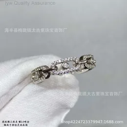 Designer Messikas gioielli McCarthys Paperclip Anello singolo diamante Diamond Full Diamond per Women Dynamic Coppia Simulazione Mosan Diamond Indice Matching Ring Matching Ring