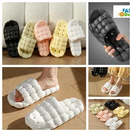 Chinelo casa sapatos gai slides quarto chuveiros sala de estar quente pelúcia macio usa chinelo de algodão ventila mulheres homens rosa branco