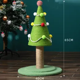 Scratchers Christmas Tree Cat Crawl Cat Scratcher Board Bed Climbing Frame Tree Climb Toys For Cats House Design Claws Care Pet Scratching