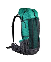 Outdoor -Taschen 3F UL -Ausrüstung Qi Dian Pro Ultraleicher Rucksack Camping Pack wasserdichtes Reise -Rucksack für Wanderungen 4610L2919751