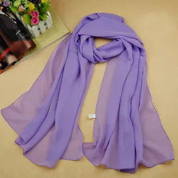 Wraps Jackets Summer New Solid Color Chiffon Silk Scarf Candy Color Scarf Sunscreen Beach Scarf Scarf Scarf