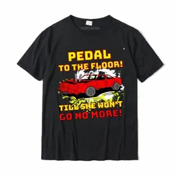 Pedale al pavimento Demoliti Derby Funny Car Shirt Premium T-shirt T-shirt Fitn stretto divertente Cott T-shirt unica per gli uomini 32PZ #