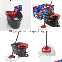 Mops Spin Mop And Bucket System 231215 Drop Delivery Dhm5W