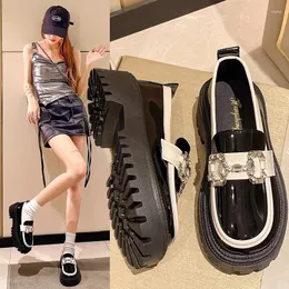 970 Dress Janes Shoes Mary Women Flats Platform Walking 2024 Designer Brand Summer Autumn Chunky Casual Running Lolita Mujer Zapatos 5