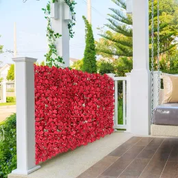Bramki sztuczne ogrodzenie kwiatowe kratowiskowe ścianę ogrodzenie krajobrazu prywatność ekran zewnętrzny ogródek na podwórku