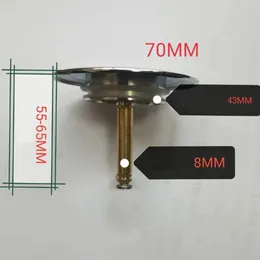 Brassr 욕조 욕조 싱크대 바닥 배수 플러그 플러그 워터 스토퍼 도구 주방 세탁 욕실 욕조 욕조 밀봉 물 플러그 240311