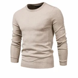 2021 novo inverno grosso pulôver masculino o-pescoço cor sólida lg manga quente magro suéteres masculino camisola puxar roupas masculinas l2dq #