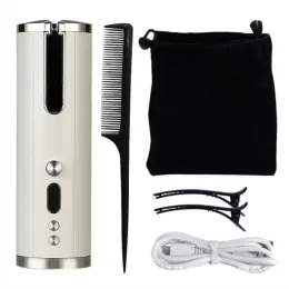 IRONS Professionelle automatische Haar -Curling -Maschinen Locken für Haare Haartuelle Haare Styling -Werkzeuge Tragbarer automatischer Kabelless Hair Lockler