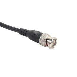 Högkvalitativ 1M Oscilloskop BNC Male Plug to Dual Alligator Clip Test Probe Lead Cable för elektriskt arbete vid 500V 5A