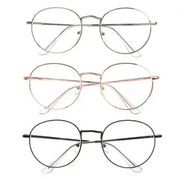 1pc kvinnor män runda läsglasögon presbyopiska glasögon ultralätt hartsglasögon ram 10040 Diopter myopia16367412