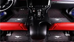 Lämplig för Ford Mustang 20152021 Luxury Custom Waterproof Nonslip Mattor Golvmatta Nontoxic och inodorous5823956