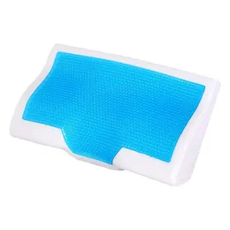 Memory Foam Gel Pillow Orthopedic Summer Ice-Cool Anti-Snore Pillows Slow Rebound Sleep Soft Health Care Neck Bädd