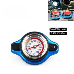 2024 Car Automobile Styling SPSLD Thermo Radiator Cap Tank Cover Water Temperature Gauge with Utility Safe 0.9 Bar/ 1.1 Bar/1.3 Bar