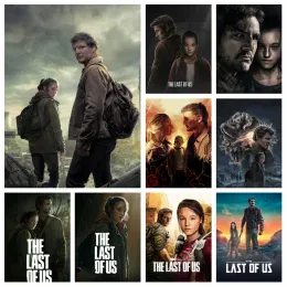 Stitch The Last of Us TV Show Diamond Painting Bella Ramsey Pedro Pascal Poster Cross Stitch Stickerei Bild Mosaic Craft Home Decor