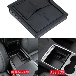 Tesla 모델 3 Y 2022 센터 콘솔 주최자 자동 팔걸이 상자 차량 인테리어 수정을위한 Armrest Hidden Storage Box 업데이트