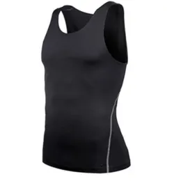 Gymkläder laosi män klädtank toppkomprimering som kör Väst TANKTOPS Fitness Workout Bodybuilding Quick Dry Stretch Drop Delivery Otqrj