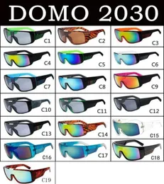 DOMO 2030 sonnenbrille Marke Designer Oculos de Sol Großen Rahmen Gesicht Männer Sport Beschichtung Brillen Gafas De Sol Masculino gläser 9528661