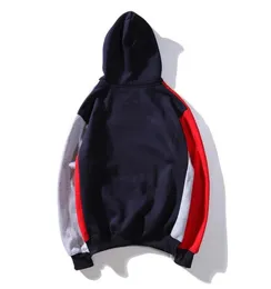 Модные мужские толстовка дизайнерской тренды бренд Man Man Hoodie Street Hip Hop Male Pellover Толстое секция продает толстовку Splice857227