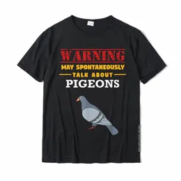 può Sptaneously parlare di maiali - T-shirt divertente uccello T-shirt Fiable Fitn stretto Cott Uomo Tops Camicia personalizzata c6u1 #