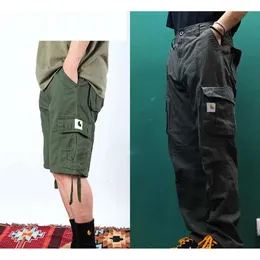 CP Multi Pocket Casual Cargo Układane spodnie Projektant Projektant Caogo Pant Mężczyźni i kobiety