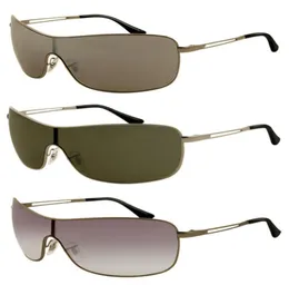 Cobranded sunglasses rectangular metal glasses fashion trend couple gift men and women with original box RAYJ068157370