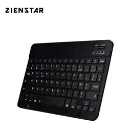 Zienstar 10inch Azerty French Aluminium Mini Wireless Keyboard Bluetooth لـ Apple iOS Android Tablet Windows PC Battery 216765543