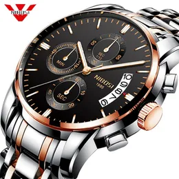 Nibosi New Watch Men Men Anity Sport Quartz Clock Mens Watch Top Brand Роскошные водонепроницаемые запястья relogio masculino293w