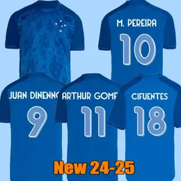 24 25 Cruzeiro Esporte Clube home away soccer jersey 2024 2025 Home FRED ROBINHO NEVES football shirt