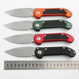 1Pcs New CK LUDT AUTO Tactical Knife D2 Stone Wash Drop Point Blade CNC Aviation Aluminum Handle Outdoor Camping Hiking Survival EDC Pocket Knives