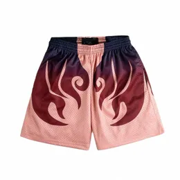 Anime Shorts Homens Mulheres Manga Carto 3D Impressão Esportes Shorts Casuais para Ginásio Fitn Quick Dry Malha Oversized Board Calças Curtas 27IC #