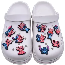 ragazze infanzia comico elfo blu amici Ciondoli anime ricordi d'infanzia all'ingrosso regalo divertente ciondoli cartoni animati accessori per scarpe decorazione in pvc fibbia in gomma morbida zoccolo