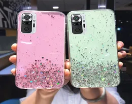 Luksusowy bling Glitter Transparent Case dla Xiaomi Mi 13pro 13 12pro 12 12x 11 11i 11Lite 12t 11t 10t Pro Redmi Uwaga 11 11S 13260709