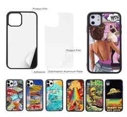 DIY Blank 2D Sublimation Phone Cases for iPhone 14 13 12 11 Pro Max Mini XR XS X 8 7 Plus Samsung S22 S20 S20 Note20 Ultra A32 A525956690