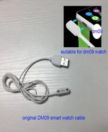 الأصلي DM09 Watch Cable Smart Watch Wristwatch Charger Magnet Cable Cable Magnetic Charging Cable1686259