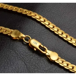 fashion mens womens jewelry 5mm gold plated chain necklace bracelet miami hip hop chains necklaces Gifts accessories