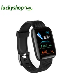 D13 Smart Watches 116 بالإضافة إلى سوار معدل ضربات القلب Smart Barband Sports Watch Waterproof Smartwatch لـ Android1284428