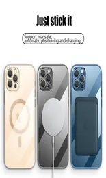 حالة iPhone Case Precision Magsafe Magnetic Wireless Charging Case مناسبة لـ 11 11pro 7 8 Pro X XS Max Mini Phone BAC9487641