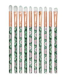 Pennelli per marmo per trucco 10 pezzi Set Set di pennelli per ombretto in polvere per fard Set di pennelli per viso di alta qualità Pennelli professionali DHL3649211