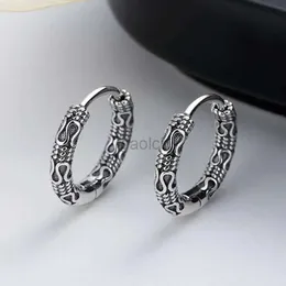 Hoop Huggie Mens Small Ring Earrings Womens fashionabla retro Philippe örhängen Silver smycken Vackra gåvor 24326