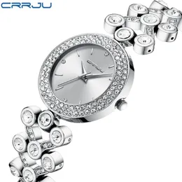 Designer di donne di lusso orologi Crrju Sky Starry Female Clock Quartz Owatch Fashion Ladies Watch253f