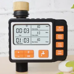 Timer, Gartenbewässerungs-Timer, LED-Großbild-Display, programmierbarer Bewässerungs-Timer, wasserdichter Wasserschlauch-Timer für den Haushalt