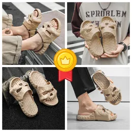 GAI shoes cotton feel thick soled sandals men's breathability cool fashionable skeleton Skull Head designer Personalized bigsize Punk ventilate cool boy 2024 40-45