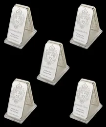 5pcs Rare 999 Fine Silver One Troy Ounce USA Sdale Craft 1oz Silver Metal Metal Bars5492950